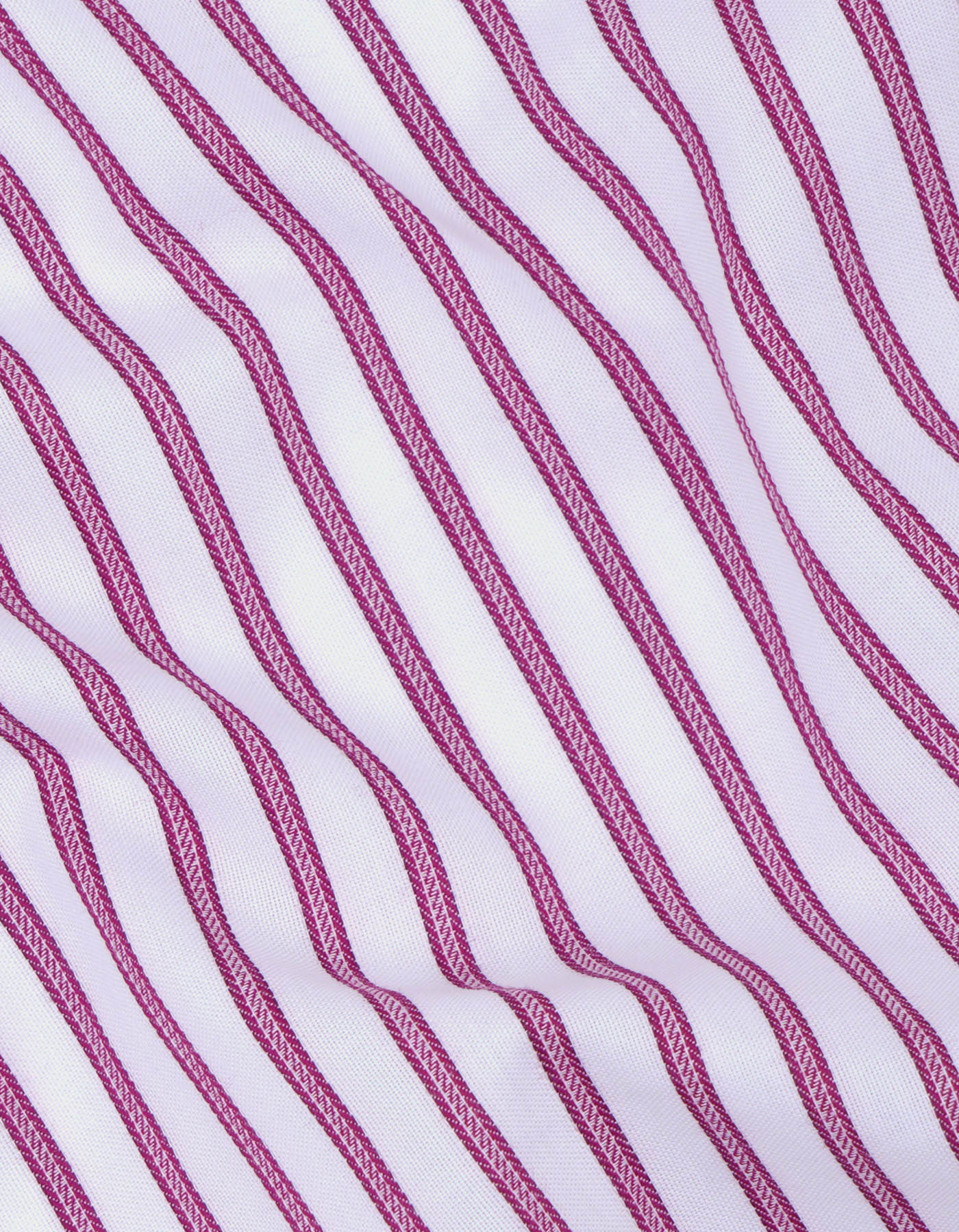 Stripe Maroon Tailored Smart Fit Shirt FS2747-2SF-16