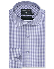 Check White/Grey Classic Fit Shirt FS2749-1RF-14.5
