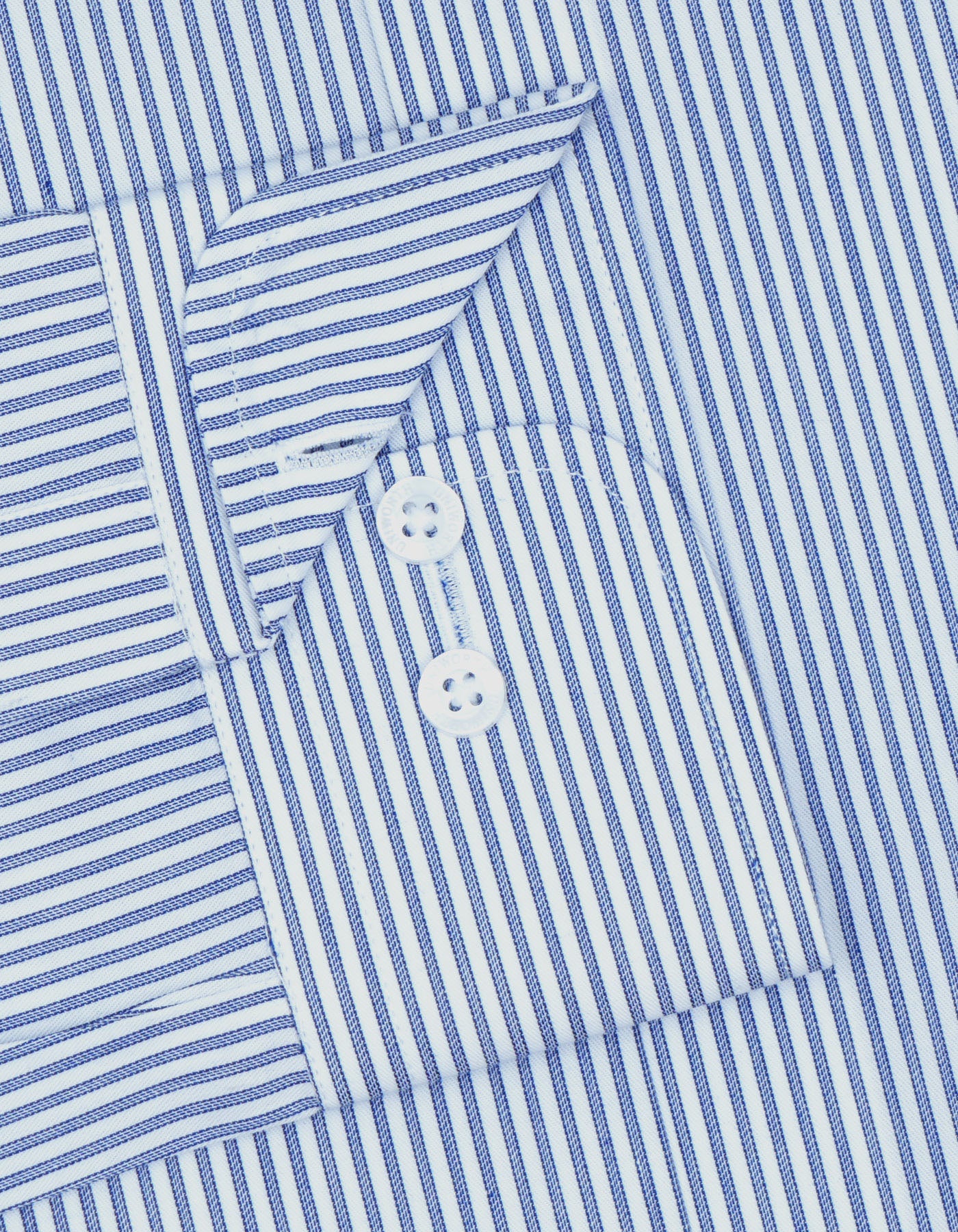 Stripe Navy Tailored Smart Fit Shirt FS2751-1SF-15.5