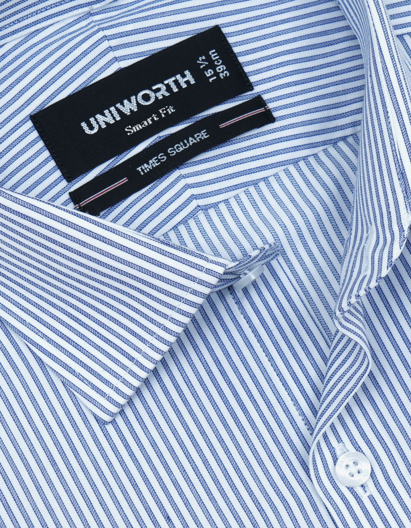 Stripe Navy Tailored Smart Fit Shirt FS2751-1SF-15