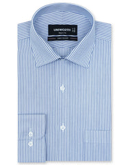 Stripe Navy Tailored Smart Fit Shirt FS2751-1SF-14.5
