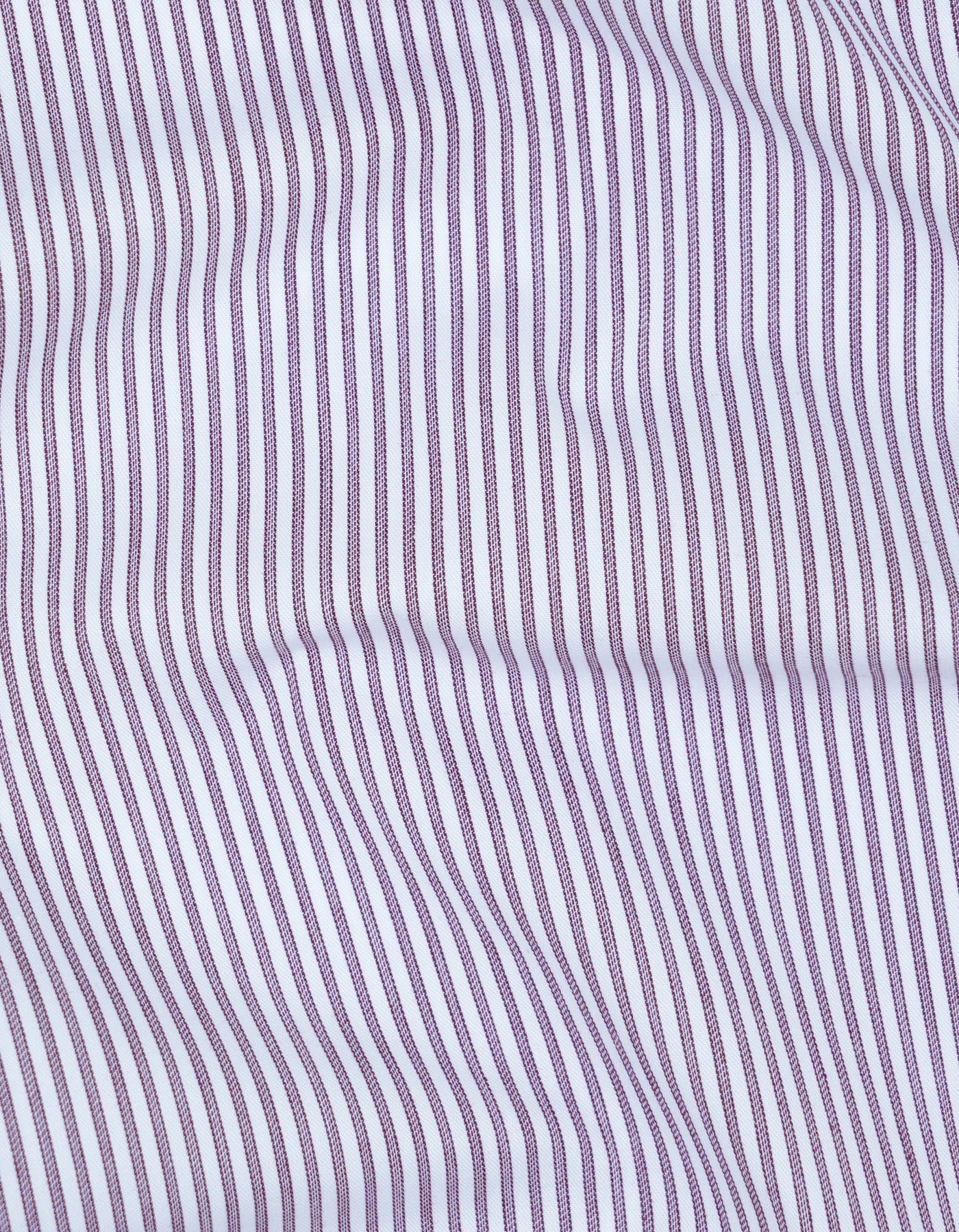 Stripe Maroon Tailored Smart Fit Shirt FS2753SF-16