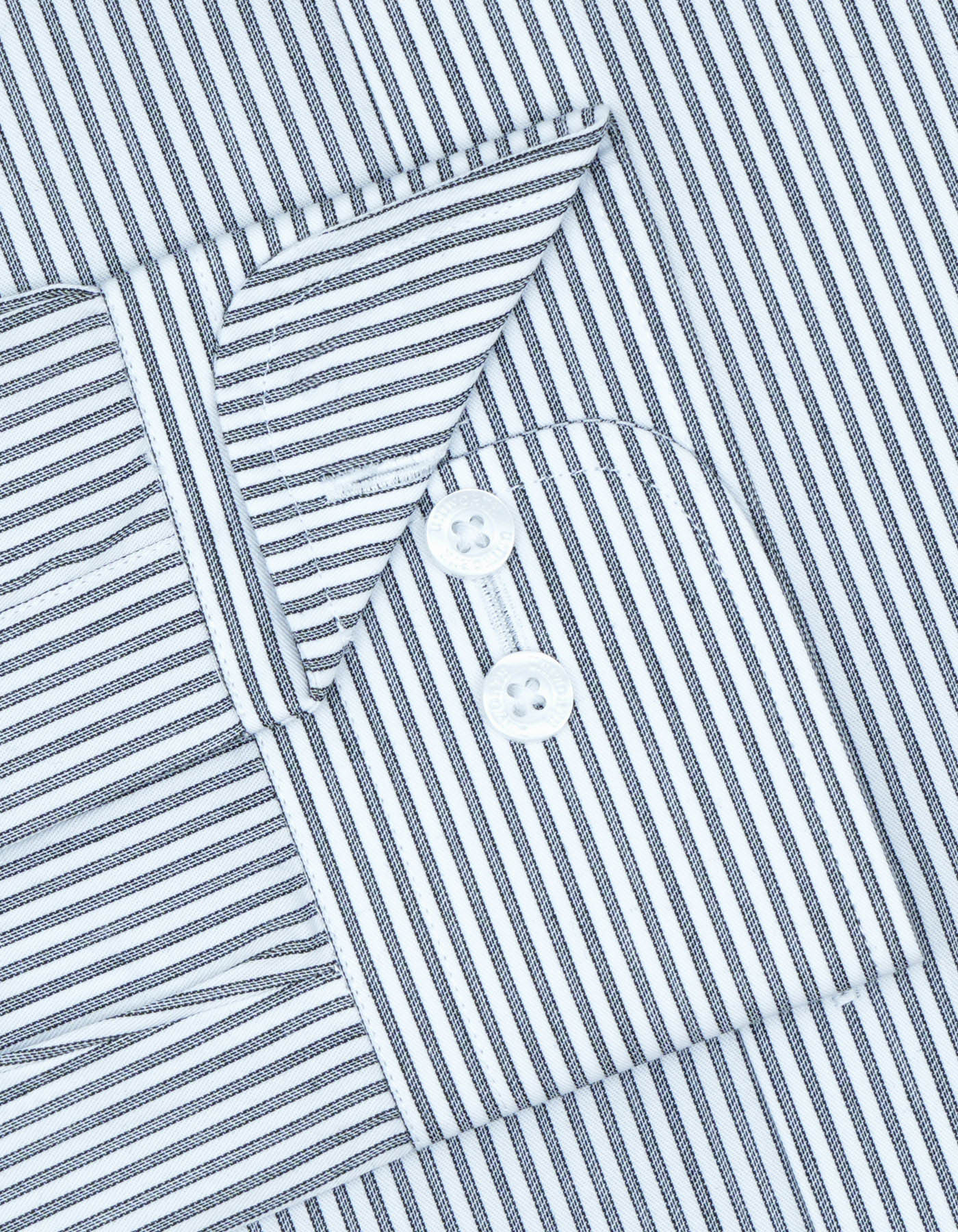 Stripe D Grey Classic Fit Shirt FS2754RF-15.5