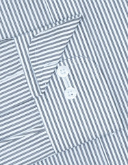 Stripe D Grey Tailored Smart Fit Shirt FS2754SF-15.5