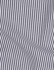 Stripe White/Black Tailored Smart Fit Shirt FS2756SF-16