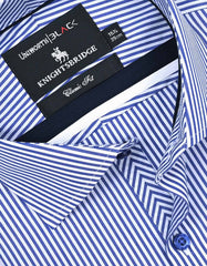 Stripe White/Blue Classic Fit Shirt FS2760RF-15