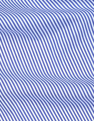 Stripe White/Blue Tailored Smart Fit Shirt FS2760SF-16