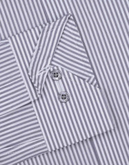 Stripe White/Grey Tailored Smart Fit Shirt FS2761SF-15.5