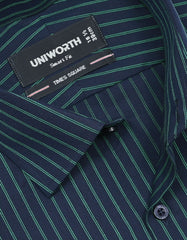 Stripe Green Tailored Smart Fit Shirt FS2764-1SF-15