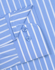 Stripe Sky Tailored Smart Fit Shirt FS2764SF-15.5