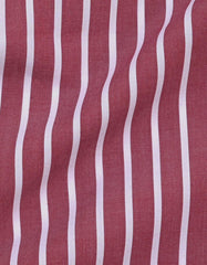 Stripe Red Classic Fit Shirt FS2765-1RF-16