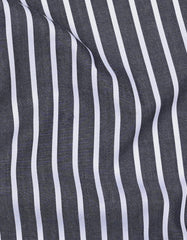 Stripe Charcoal Classic Fit Shirt FS2766RF-16