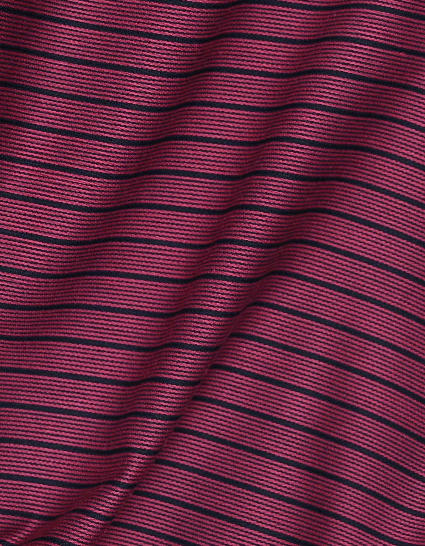 Stripe Red Tailored Smart Fit Shirt FS2768-2SF-16