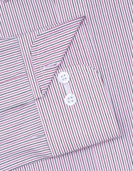Stripe Red Classic Fit Shirt FS2772RF-15.5