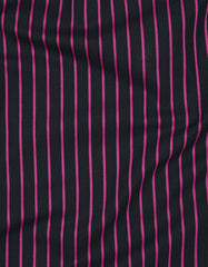 Stripe Black Tailored Smart Fit Shirt FS2777-3SF-16