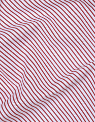 Stripe Maroon Tailored Smart Fit Shirt FS2780-3SF-16