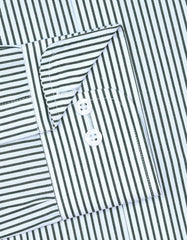 Stripe Green Tailored Smart Fit Shirt FS2782-1SF-15.5