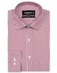 Stripe Red Tailored Smart Fit Shirt FS2788-1SF-14.5