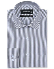 Stripe Grey Classic Fit Shirt FS2792RF-14.5