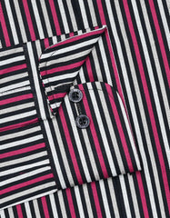 Stripe Pink Classic Fit Shirt FS2794RF-15.5