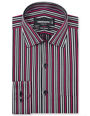 Stripe Pink Tailored Smart Fit Shirt FS2794SF-14.5