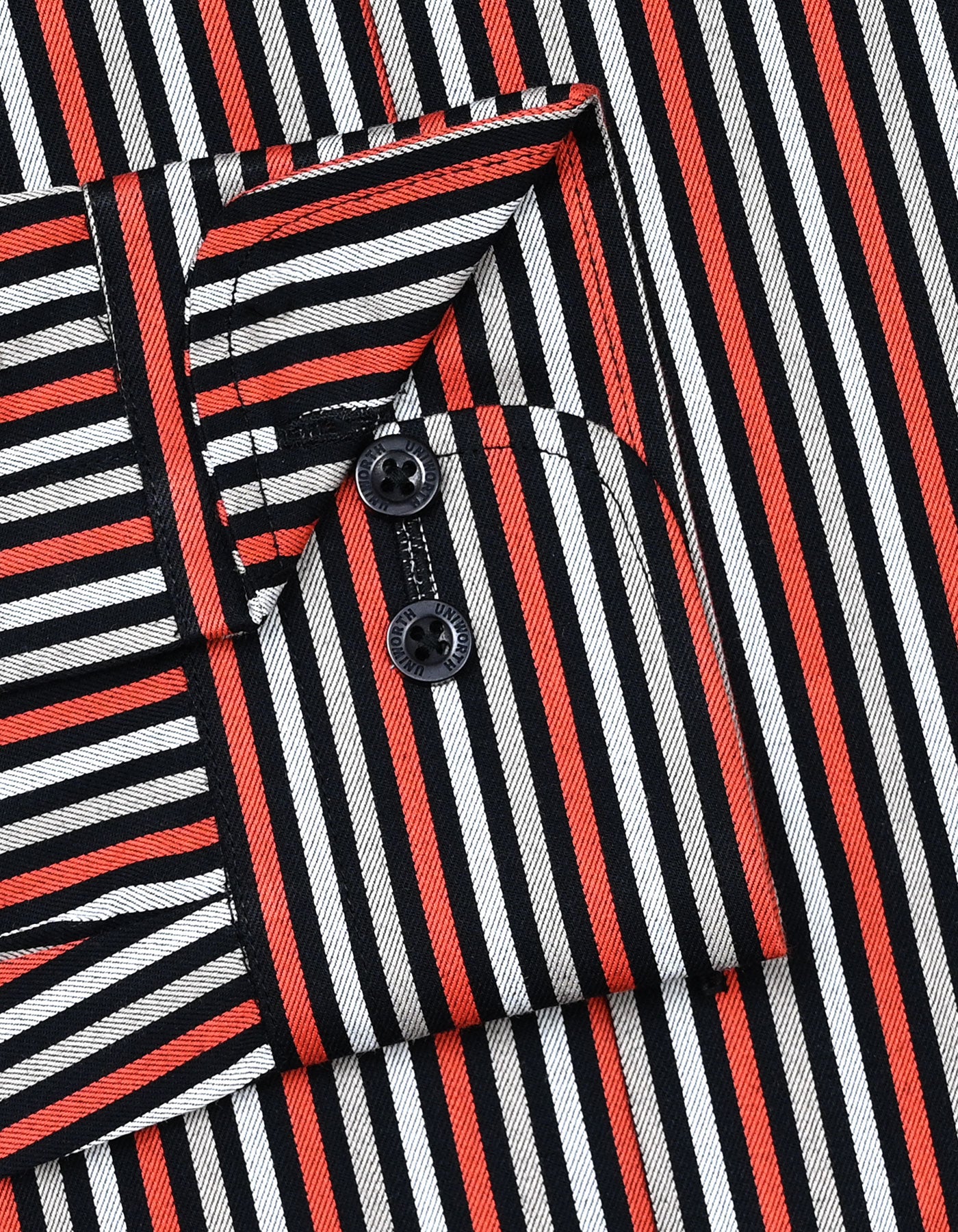 Stripe Orange Classic Fit Shirt FS2795RF-15.5