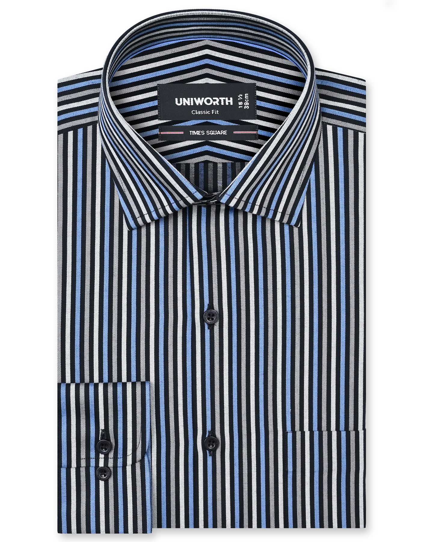 Stripe Sky Classic Fit Shirt FS2796RF-14.5
