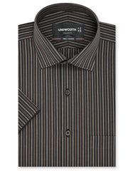 Stripe Chocolate Classic Fit Shirt FS2797RH-14.5