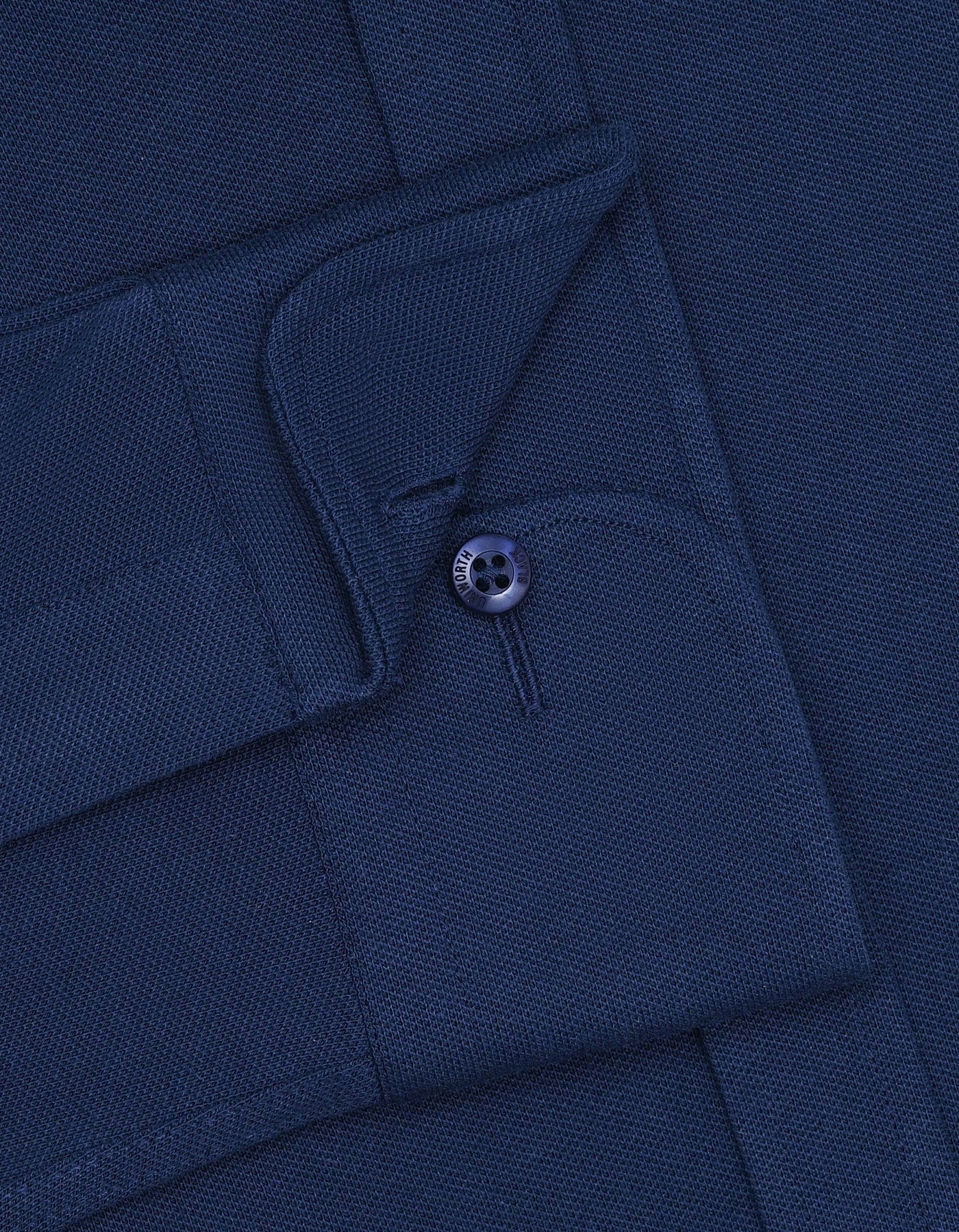 Plain Navy Tailored Smart Fit Shirt FS27SF-16