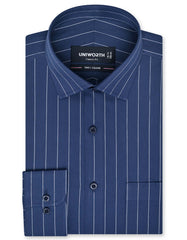Stripe Navy Classic Fit Shirt FS2819RF-14.5