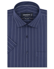 Stripe Navy Classic Fit Shirt FS2819RH-14.5