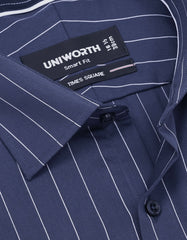 Stripe Navy Smart Fit Shirt FS2819SH-15