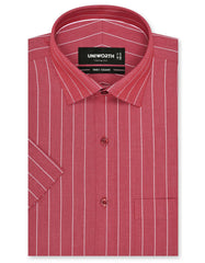 Stripe Red Classic Fit Shirt FS2821RH-14.5