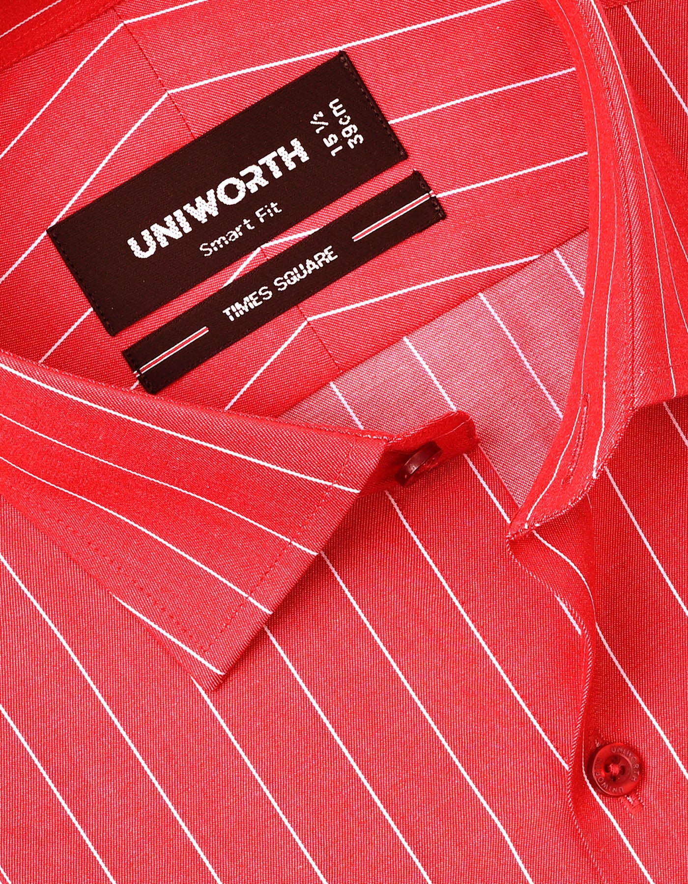 Stripe Red Tailored Smart Fit Shirt FS2821SF-15