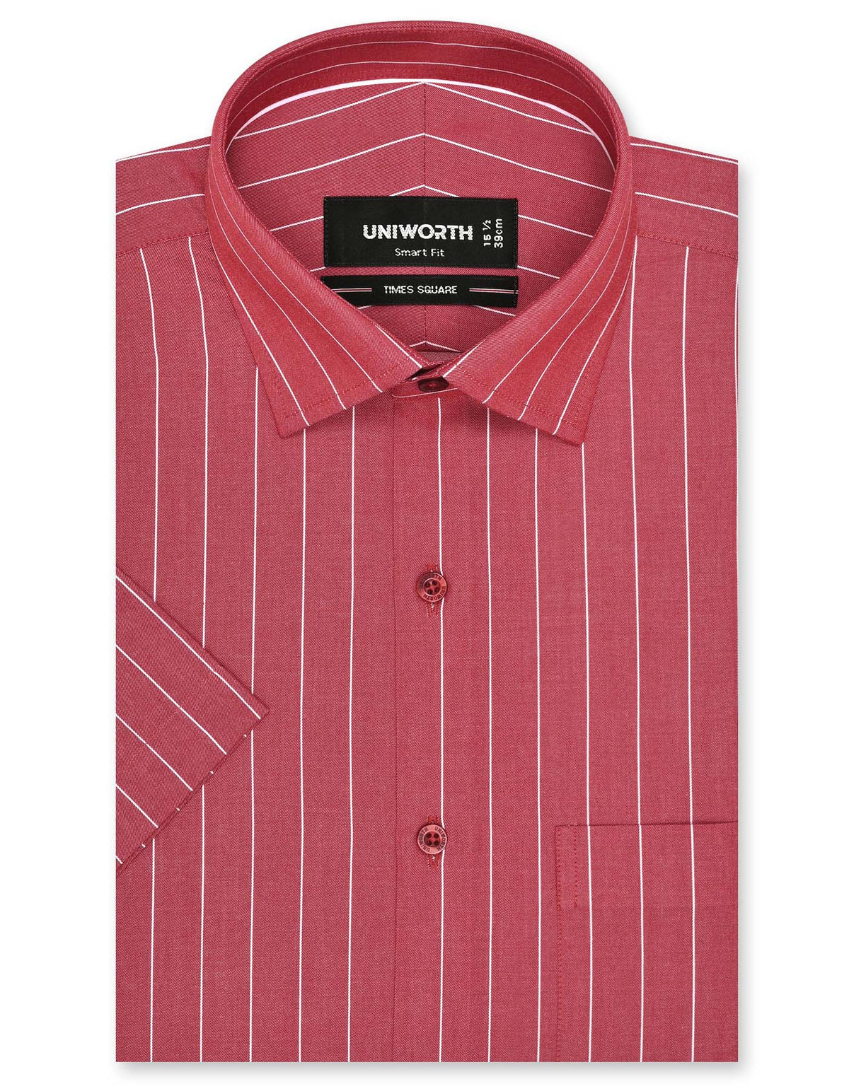 Stripe Red Smart Fit Shirt FS2821SH-14.5