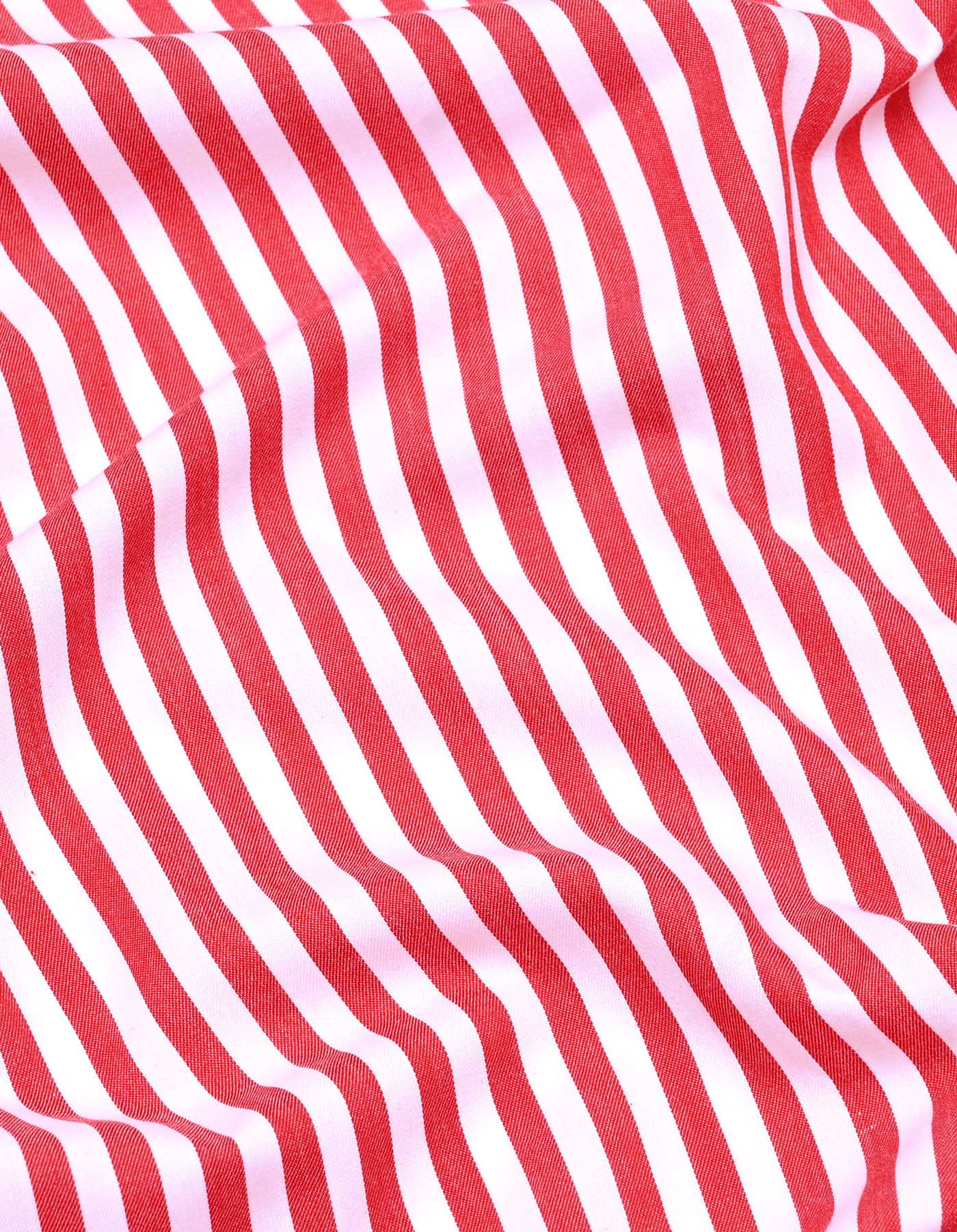 Stripe Red Classic Fit Shirt FS2822-1RF-16