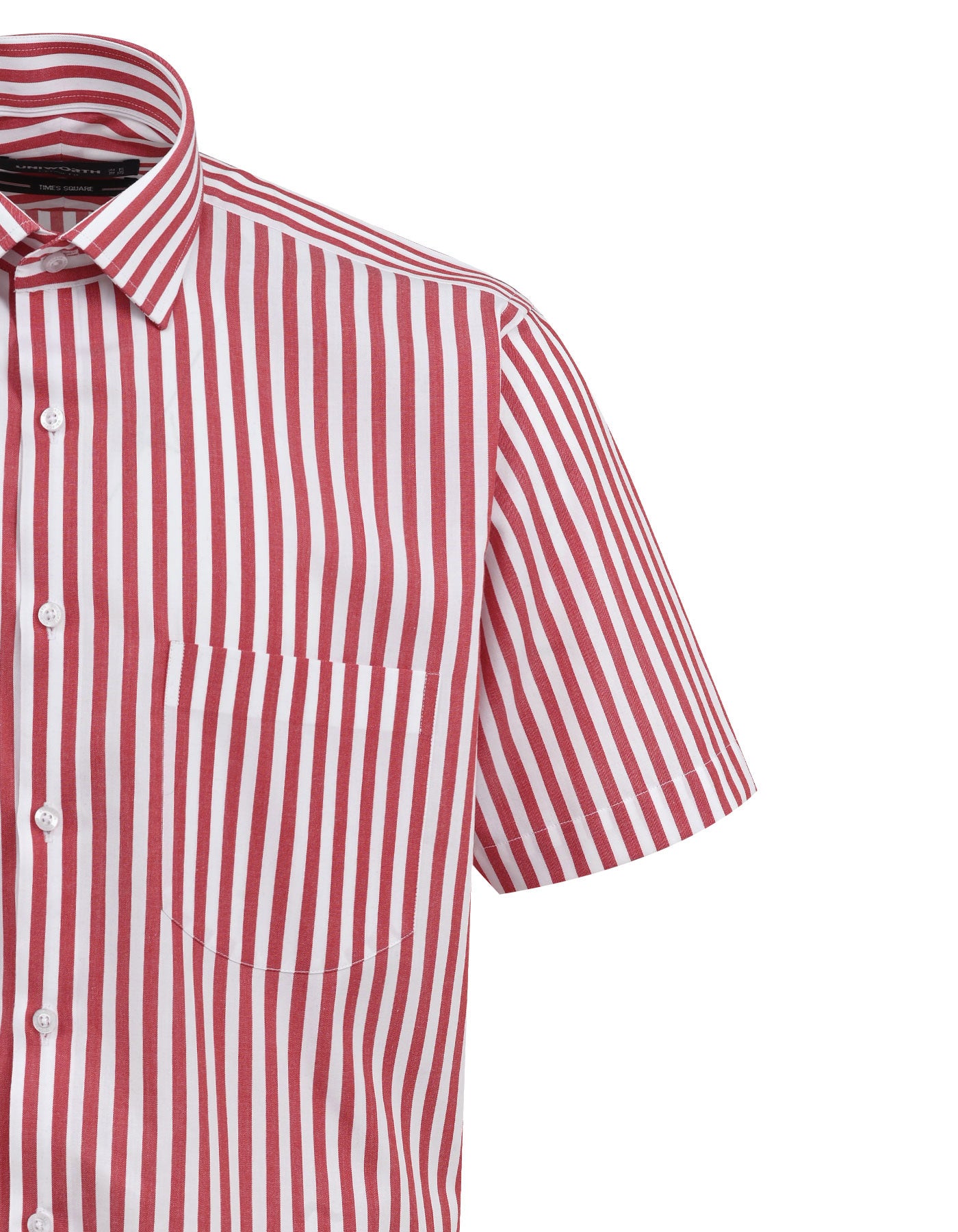 Stripe Red Classic Fit Shirt FS2822RH-15.5