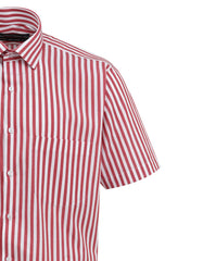 Stripe Red Classic Fit Shirt FS2822RH-15.5