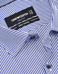 Stripe Navy Classic Fit Shirt FS2824RF-15