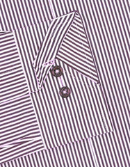 Stripe Maroon Classic Fit Shirt FS2825RF-15.5