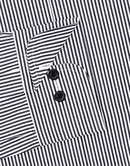 Stripe Black Classic Fit Shirt FS2826RF-15.5