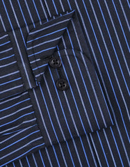 Stripe Blue Tailored Smart Fit Shirt FS2832-1SF-15.5