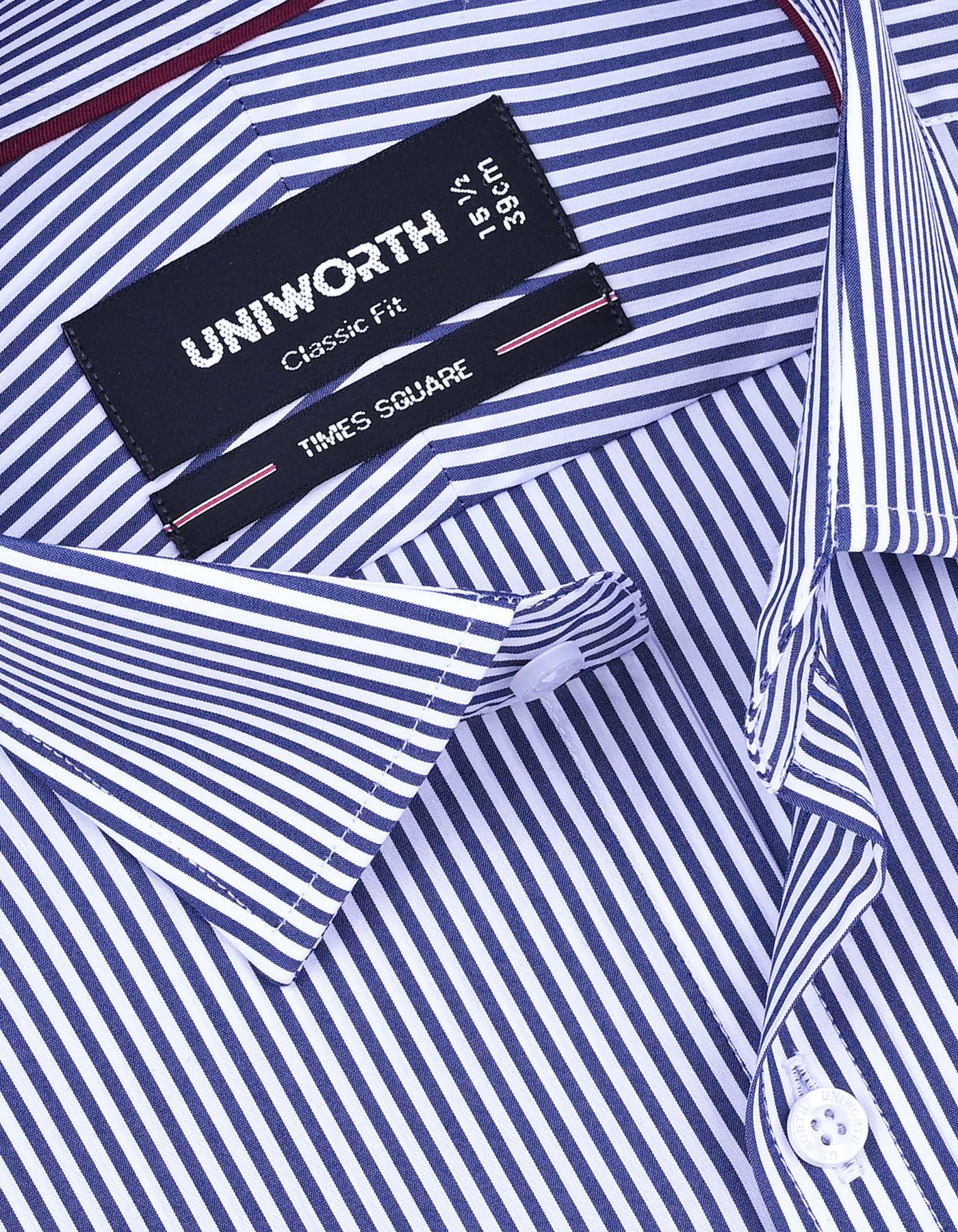 Stripe Navy Classic Fit Shirt FS2838RF-15