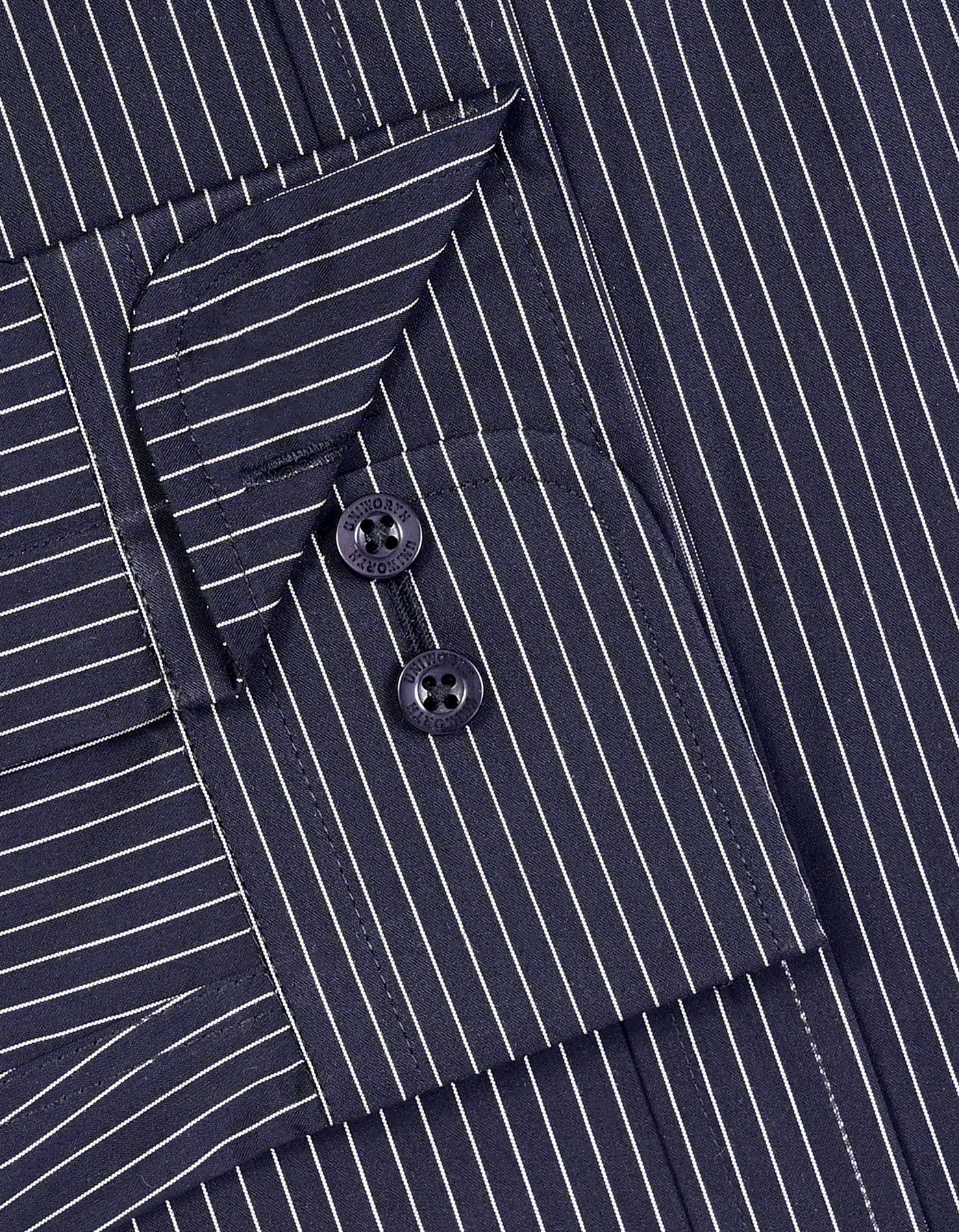 Stripe Black Classic Fit Shirt FS2851RF-15.5
