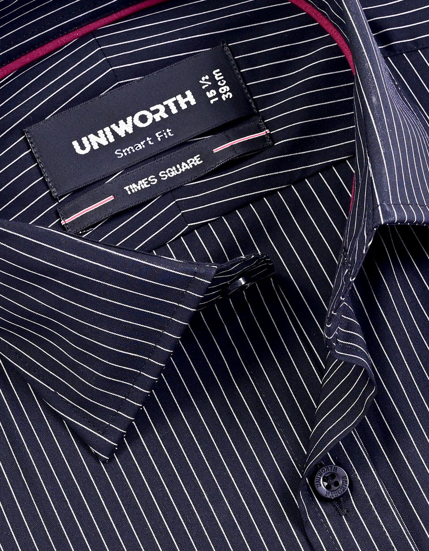 Stripe Black Tailored Smart Fit Shirt FS2851SF-15