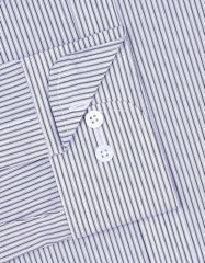 Stripe Navy Tailored Smart Fit Shirt FS2853-1SF-15.5