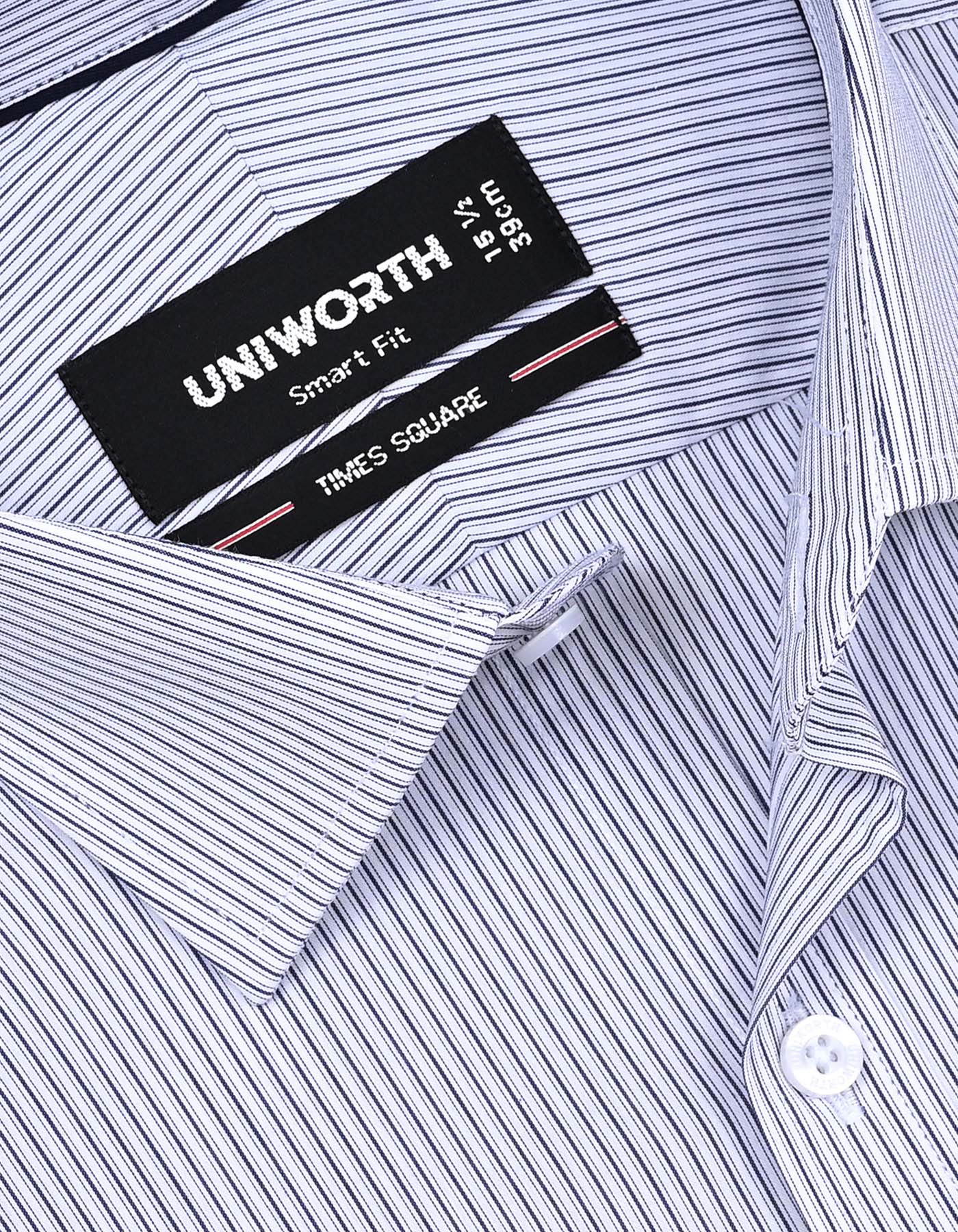 Stripe Navy Tailored Smart Fit Shirt FS2853-1SF-15