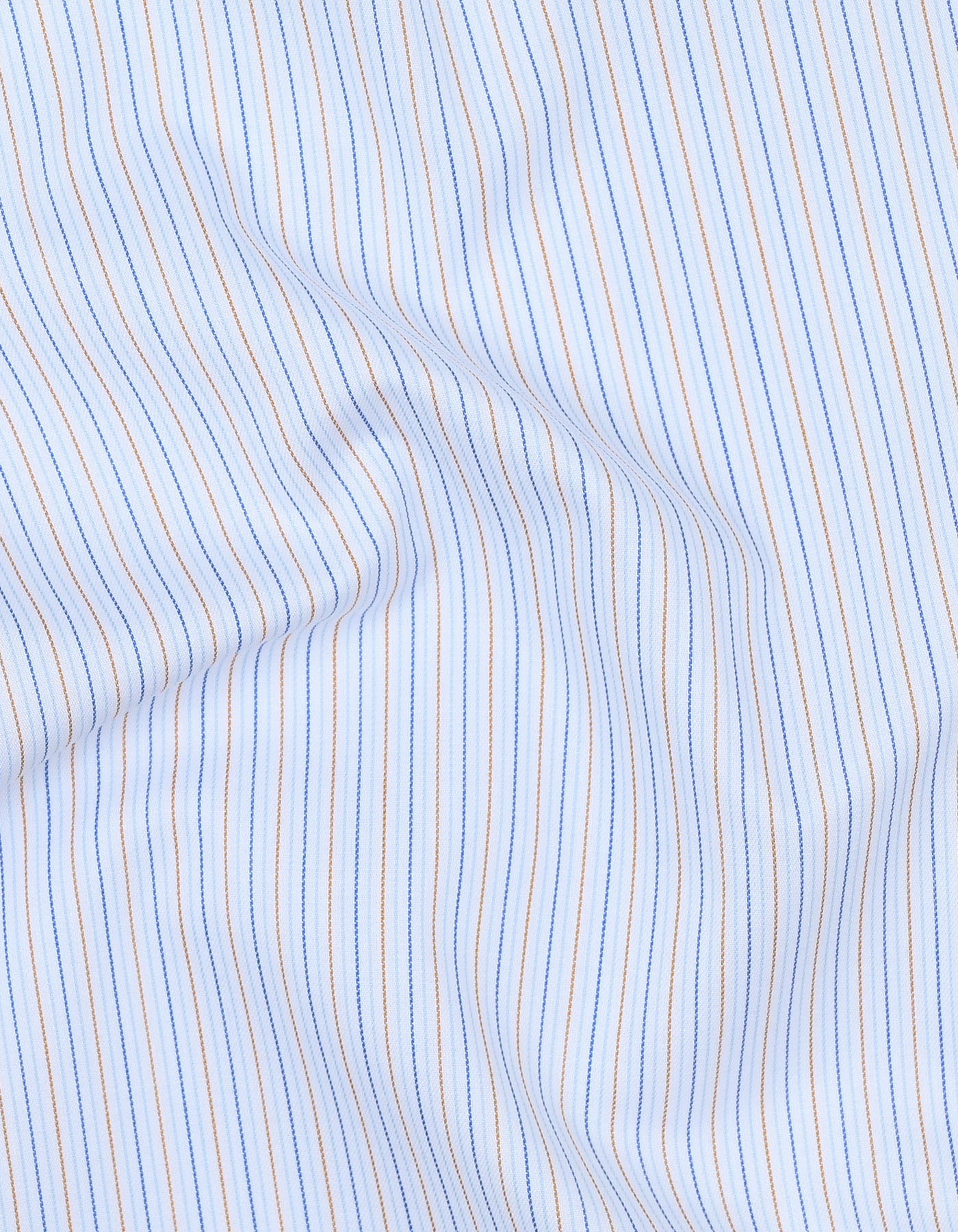 Stripe L Brown Classic Fit Shirt FS2853RF-16