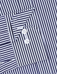 Stripe Navy Tailored Smart Fit Shirt FS2855-1SF-15.5