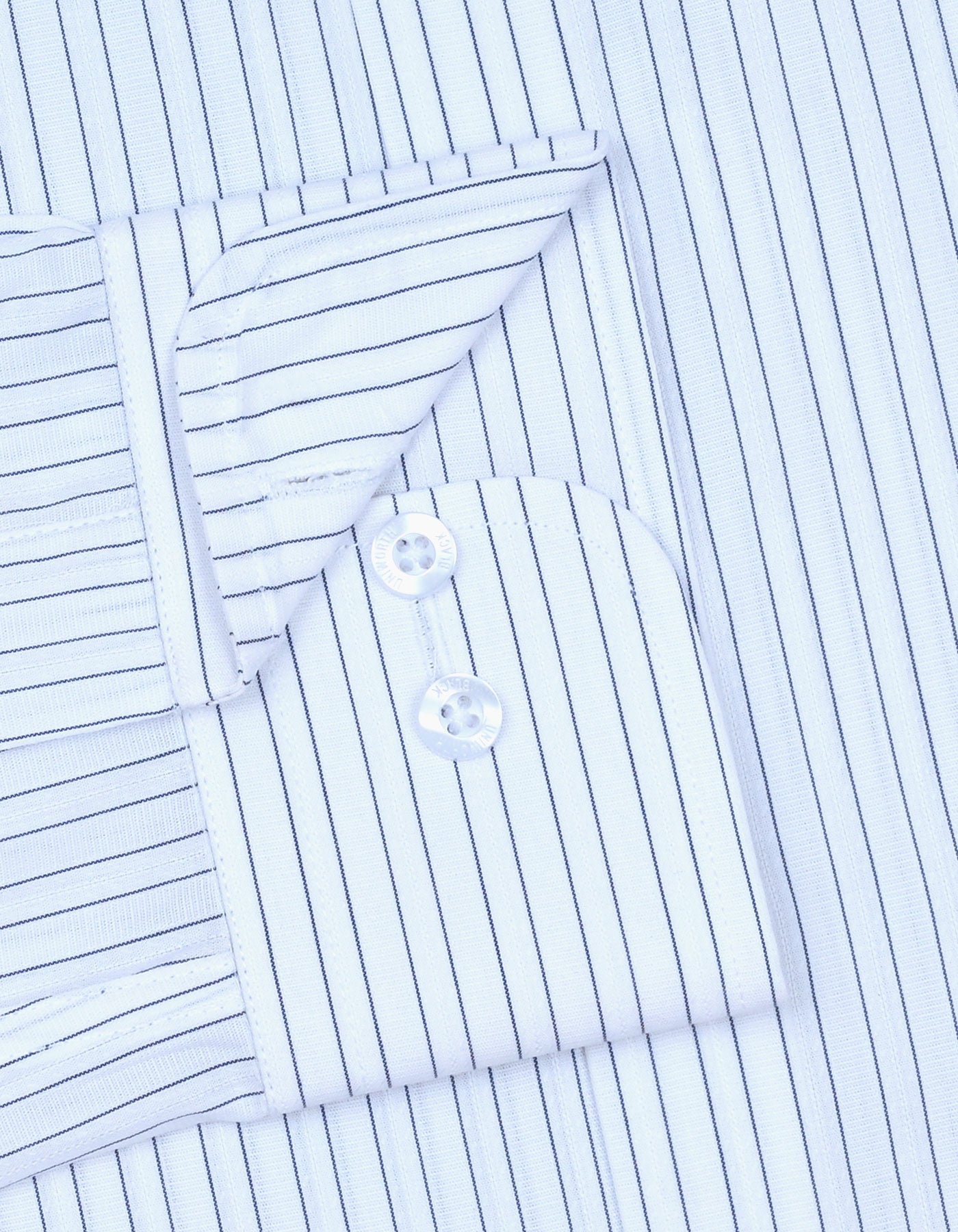 Stripe Navy Tailored Smart Fit Shirt FS2856SF-15.5